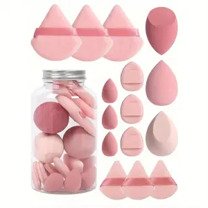 High Elasticity Makeup Sponge/puff, Perfect Application Tool, Soft and Smooth, Evenly Applies Foundation Concealer, Wet Dry Use, Enhances Makeup Effect, Beauty Sponge