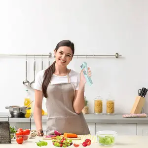 Luvan Grape Cutter for Toddlers, Baby, and Kids Kitchen Gadget for Vegetable and Fruit Salad grape cutter utensils stainless Blade Plastic Blade Plastic Portable  Strawberry Cutter