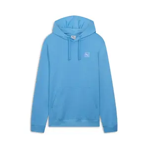 PUMA Mens Essentials Elevated Hoodie Casual Outerwear Casual - Blue