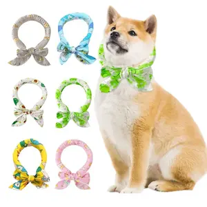 ChillPup Ice Bandana Coolest Summer Style for Your Hot Dog Adjustable Fit Breathable Material with Cute Prints Cooling Collar Keeps Pup Cool Comfy Adorably Dressed