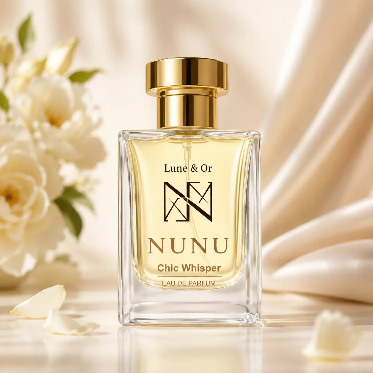 NUNU PARFUM Chic Whisper Eau de Parfum for Women | Clean Floral Fragrance | 30ml & 50ml