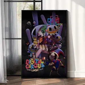 The Amazing Digital Circus The Last Act Movie Poster - Wall Art - Home Decor - Print Gift