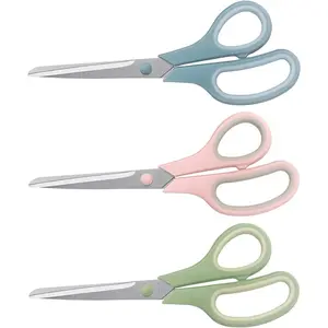 8.5 Inch   purpose Bulk Set of 3,  for Office  School Craft Supplies, Soft Comfort-Grip Right/Left Hand