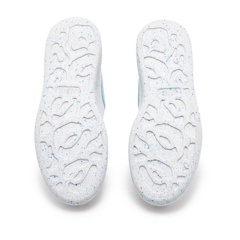 Alexander Mcqueen Larry Oversized Sneaker White Aquamarina (W)