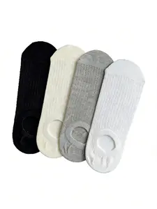 20 Pairs Summer Hollow Out Thin Socks, Invisible Low Cut Breathable Sweat Absorbing Solid Color Boat Socks for Sports Shoes, Flats, Loafers