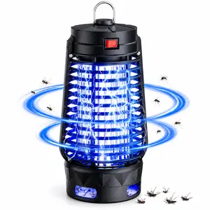 Bug Zapper Mosquito Trap Lamp for Home – Plug-in UV Light Insect Repellent for Bedroom Living Room Kitchen Indoor Use