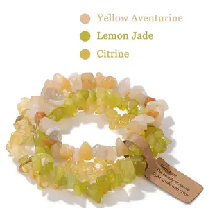 Yellow Aventurine Lemon Jade and Citrine
