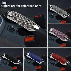 Handbrake cover - A protective side brake grip accessory for vehicle interior decoration