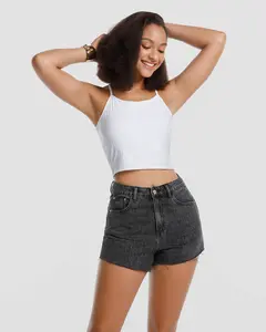 Ribbed Knit Cami Crop Top
