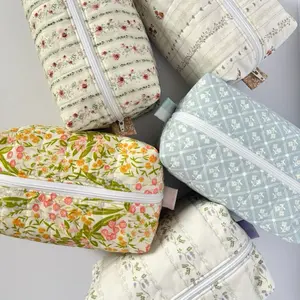 Handmade Box Makeup Bag
