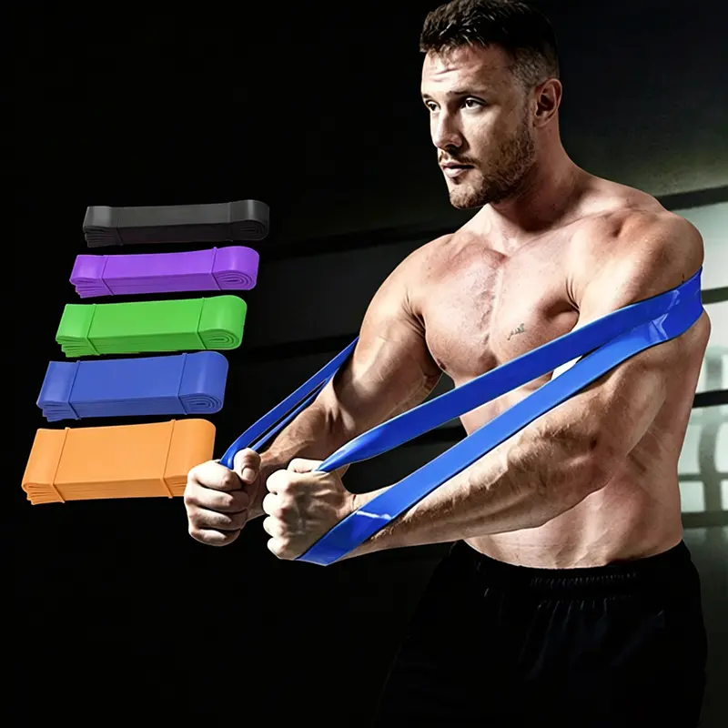Resistance Bands for Men, Stretch Exercise Bands, Pull Up Assist Bands, Elastic Workout Straps for Strength Training Home Gym Fitness