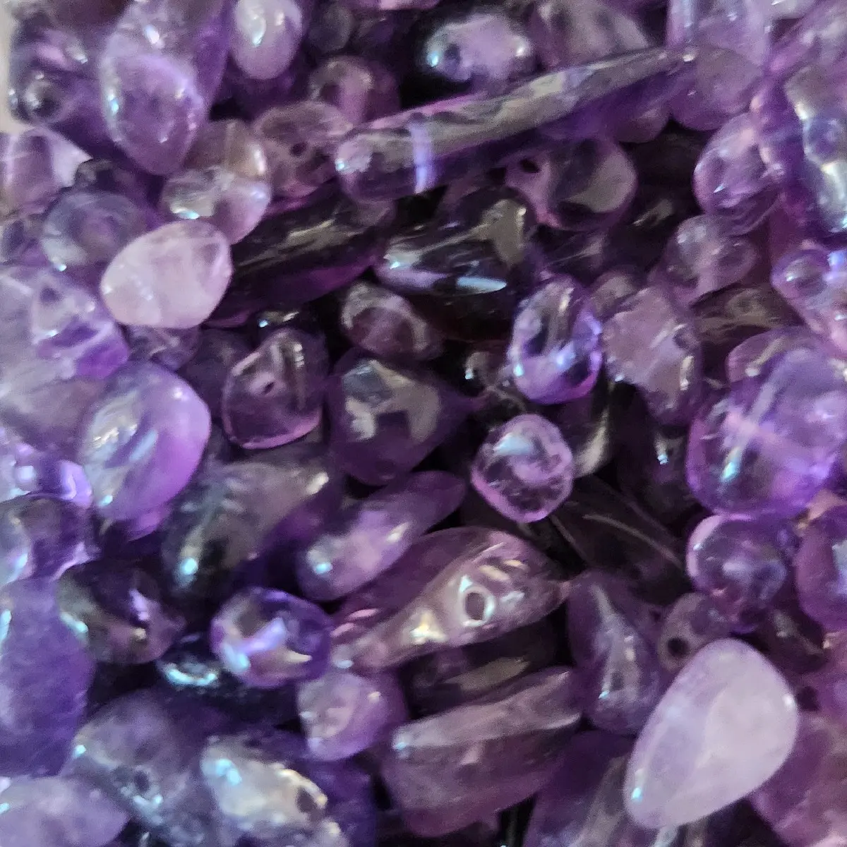 Amethyst Chip Beads for Bracelets - Fashion Accessory