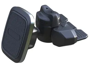 Car CD Player Slot Phone Mount Magnetic Holder (Magnet Adapters Included), Universal for Cell Phone, Smartphone, Flip Phone