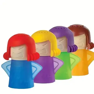 Angry Mom Kitchen Cleaning Brush Set, Oven Microwave Steam Cleaner, Refrigerator Deodorizer, Easy Oil Stain Removal Tool, Household Cleaning Tool