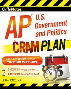 USED-Cliffsnotes AP U.S. Government and Politics Cram Plan by Jones, Jeri A. (Paperback)