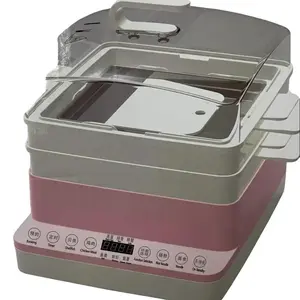 YOYU 110V Miltifunctional Electric Steamer with Digital Display, Multiple Functions, Compact Design, Ideal for Various Cooking Needs