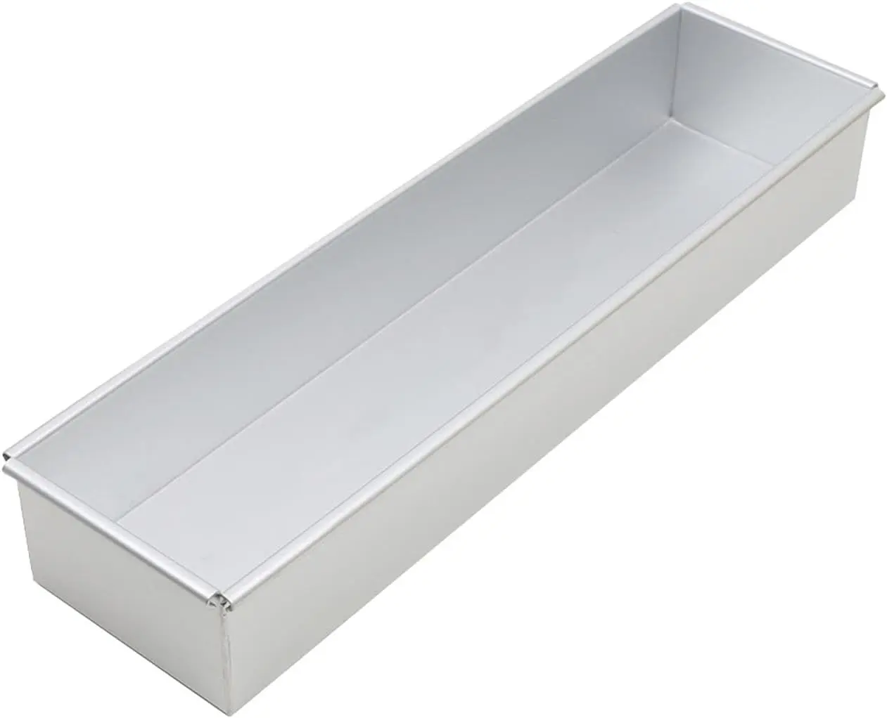 Aluminum Cheesecake Pan,Rectangular Cake Pan,Brownie Cake Baking Maker,Nonstick Tiramisu Pan Cake Baking Tray,Cake Pastry Cutter for Tiramisu Cheesecake Mousse Dessert, fixed frame
