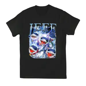 Shark Viral Gamer Tshirt, J.e.fff.f Funny Tshirt, Cute Shark Hoodie Fashion Cotton, Full Colors, Full Sizes, For Men, For Women