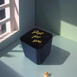 Creative Letter Pattern Gift Box, Just for You Gift Box, Surprise Gift Box, Elegant Gift Box, Personalizable Gift Box, Funny Desktop Decoration, Party Gift for Friends & Family