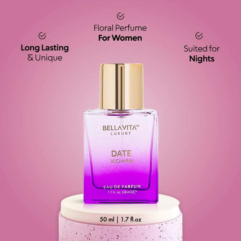 Bellavita Luxury CEO Man & Date Women Valentine Gift Set | Classic Perfume Duo 50ml Each | Power & Romance Combo | Couple Gift | Vegan & Cruelty-Free