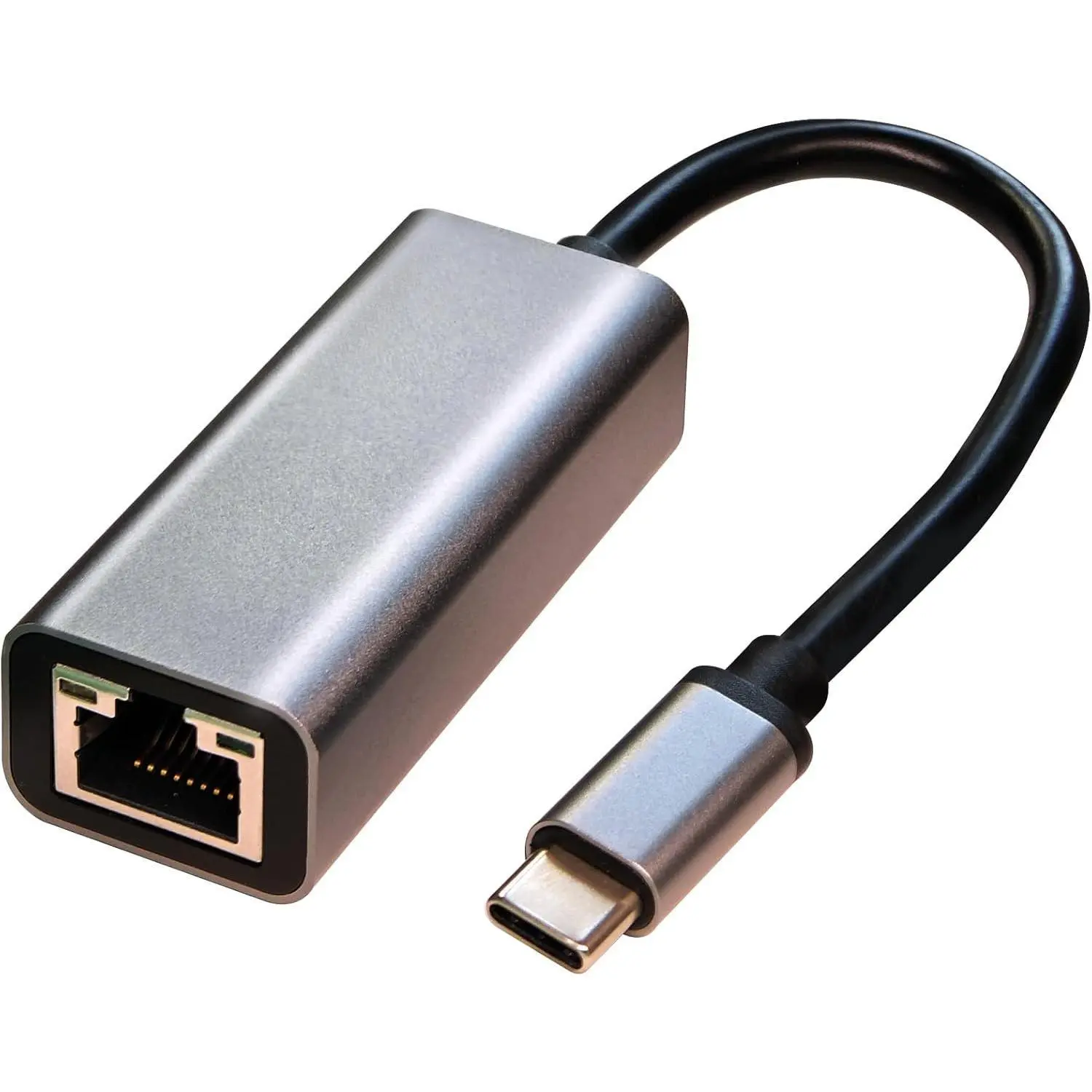 X-APT18  USB C to ethernet Adapter,Ethernet to USB c,TypeC to RJ45 Ethernet Adapter 1Gbps Gigabit Ethernet Compatibility for Mac,MacBook Pro/Air,Dell XPS,Chromebook,Surface Aluminium Android