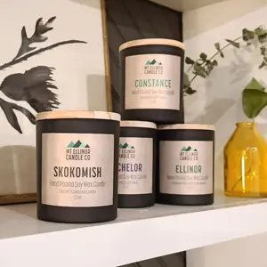 Candle of the Month Club | 12 Month Subscription | Gift Birthday Bedroom 36 Hours Holidays Winter Hiking PNW