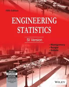 USED-Wiley Engineering Statistics : Si Version 5Th Edition by Montgomery (Paperback)