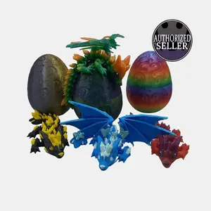 Mystery Dragon Egg | Wolf Dragon Figurine