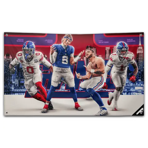 The NY Giant Flag