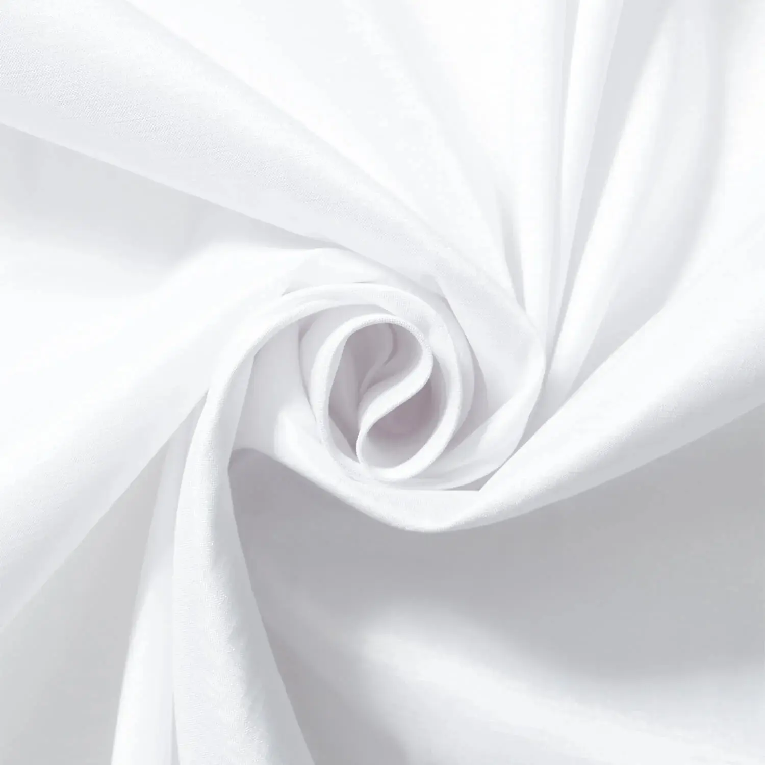 White Color, Woven Taffeta Fabric by the Yard | 57/58″ Wide