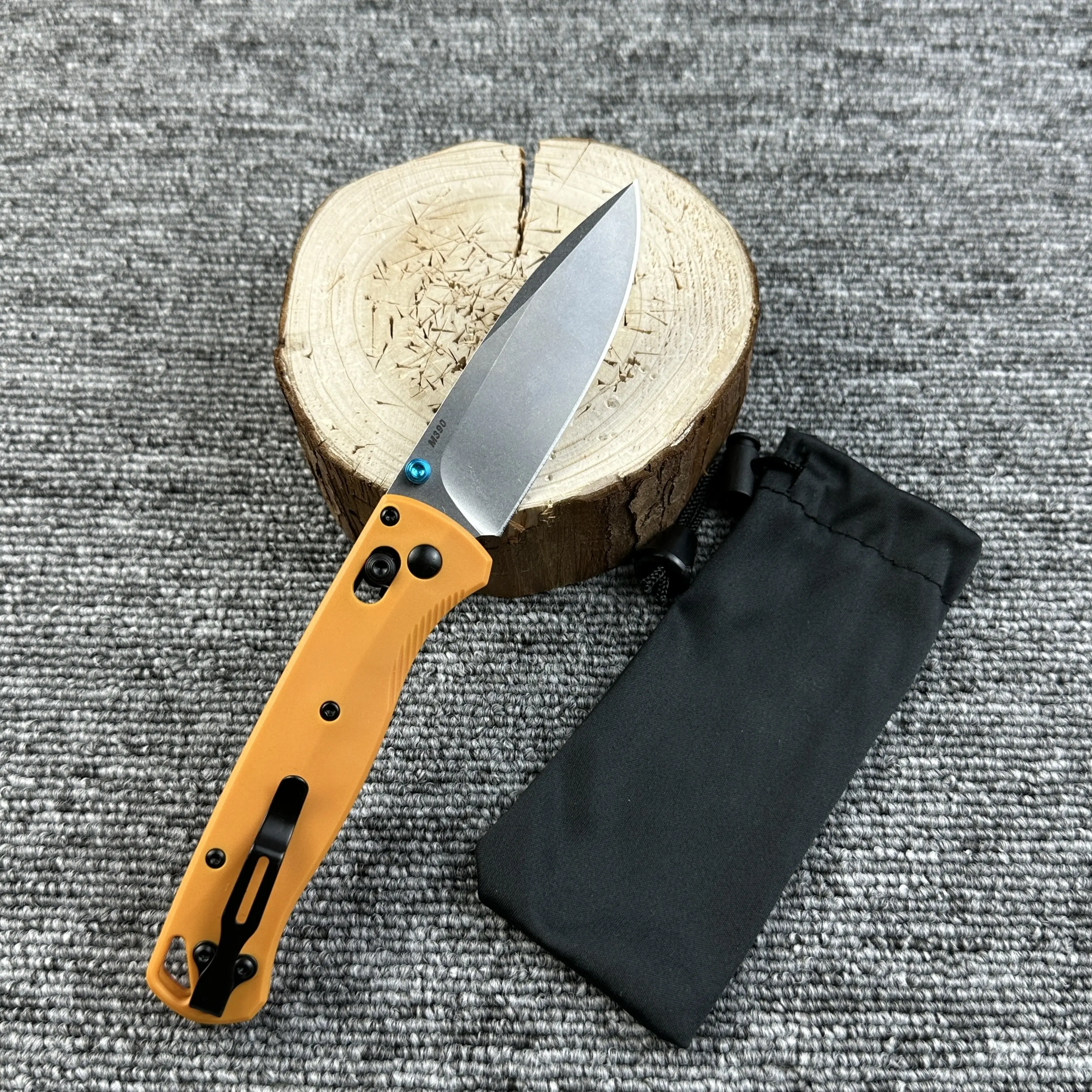 Orange Handle, White Blade