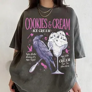 Butcher Blackbird Dark Romance Comfort Colors Shirt, Cookie & Cream Ice Cream T Shirt, Brynne Inspired Book Shirt, Gift For Book Lover