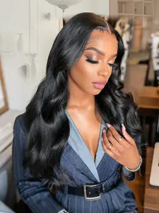 20-32inch 4x4 HD Lace Human Hair Closure Wig Body Wave Closure Wig For Beginners Pre Cut Lace Wig For Women Wear And Go, Lace Frontal Wig