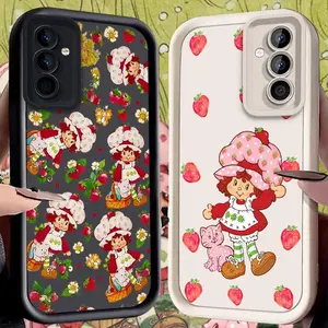 Strawberry Shortcake Case for Samsung Galaxy S25  S24 S23 S22 S21 S20 Ultra Plus FE 4G/5G Cover