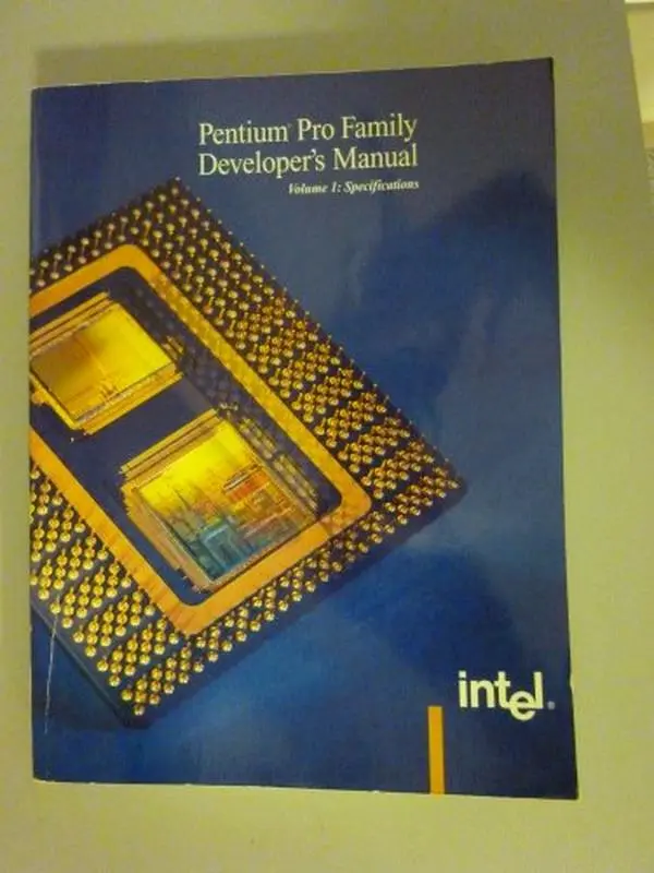 USED Book - Pentium Pro Developer's Manual: Specifications by Intel (Paperback) - english