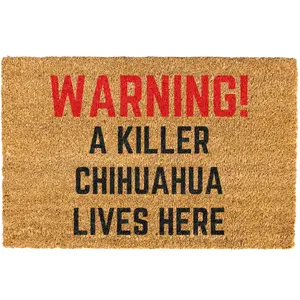 Warning doormat, Funny Dog Doormat, Dog Breed Door mat Warning doormat, Funny Dog Doormat, Dog Breed Door mat