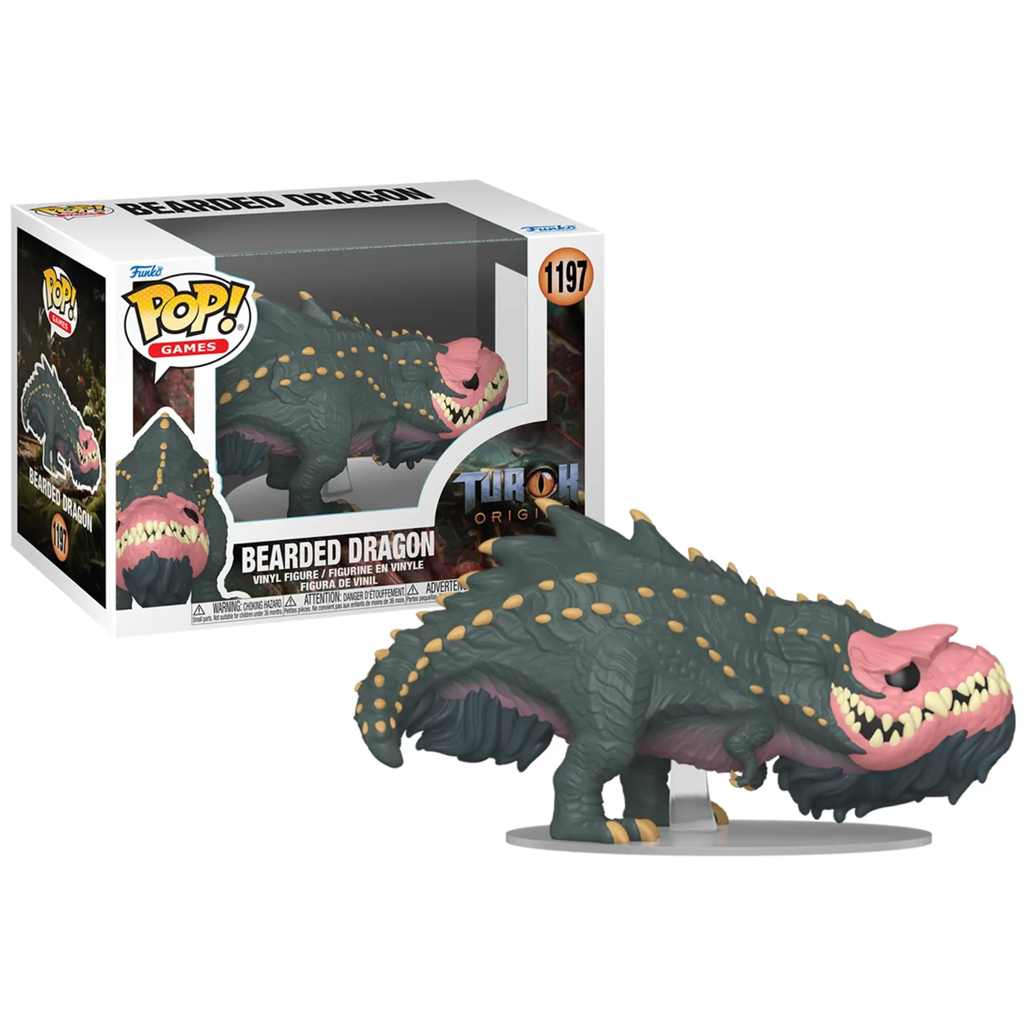 Turok Origins Funko POP Games | Bearded Dragon