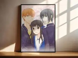 Fruits Basket Poster, Tohru & Anime Wall Art, Manga Fan Decor