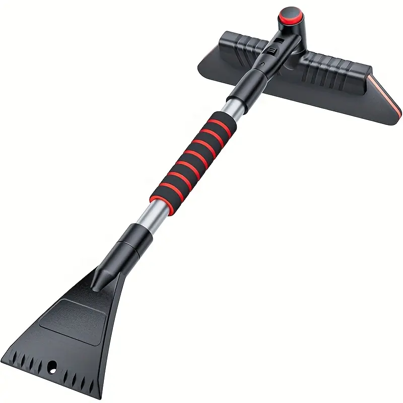 360-Degree Rotatable Car Snow Shovel, Sturdy Portable Deicing Tool with Versatile Usage, Durable Winter Automotive Accessory for Snowmobiles