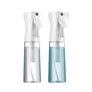 Pack of 2 - Continuous Spray Bottles - Ultra Fine Mist Sprayer | Water Spray Bottle For Hair Mister Spray Bottle | Hair Spray Bottles For Hairstyling, Cleaning, Salons - 2pk 6.8 OZ / 200 ML