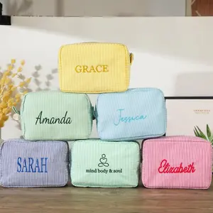 Personalized Makeup Bag: Birthday, Bridesmaid, Corporate Gift Favors