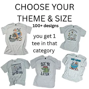 SINGLE Grab Bag Tee Shirt / Choose your theme