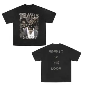 Travis Cactus Tee Cotton Unisex Shirt Rap Shirt Rapper Rap Tee Hiphop Shirt Music Tour Merch Gift for Him Gift For Her Vintage Y2K Hoodie Sweatshirt