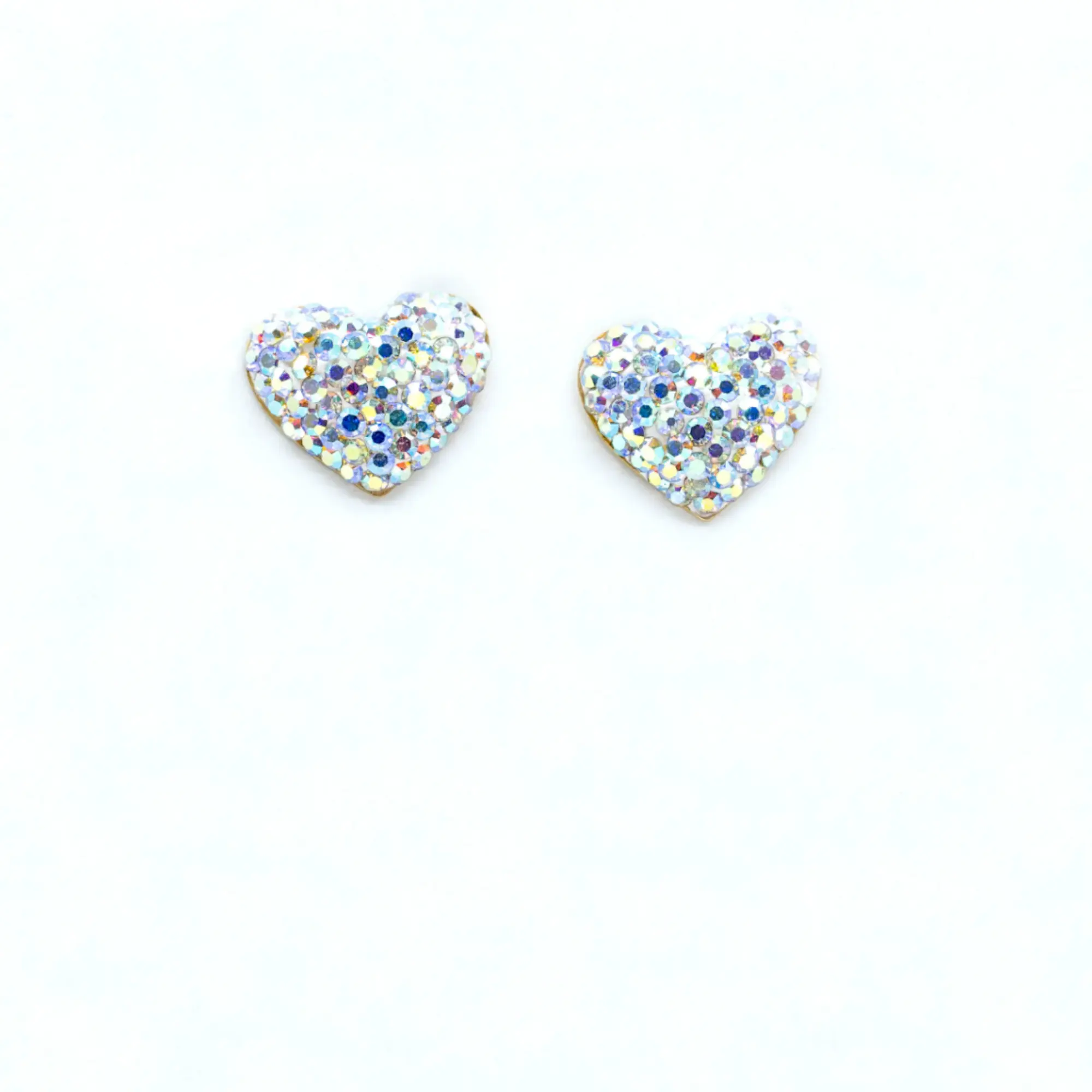 Mini Diamond Heart Stud Earring Mini Diamond Heart Stud Earring