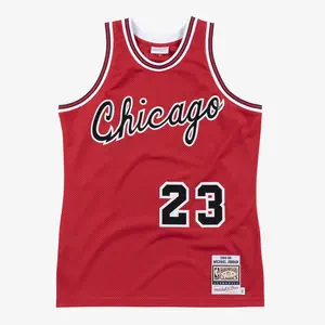Michael Jordan Chicago Bulls 1984-85 Red Authentic Jersey