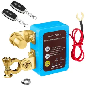 240a 12vdc Smart Power Protection Switch, Remote Control Battery Disconnect Relay, Overcurrent & Short Circuit Protector for Cars Trucks Rvs