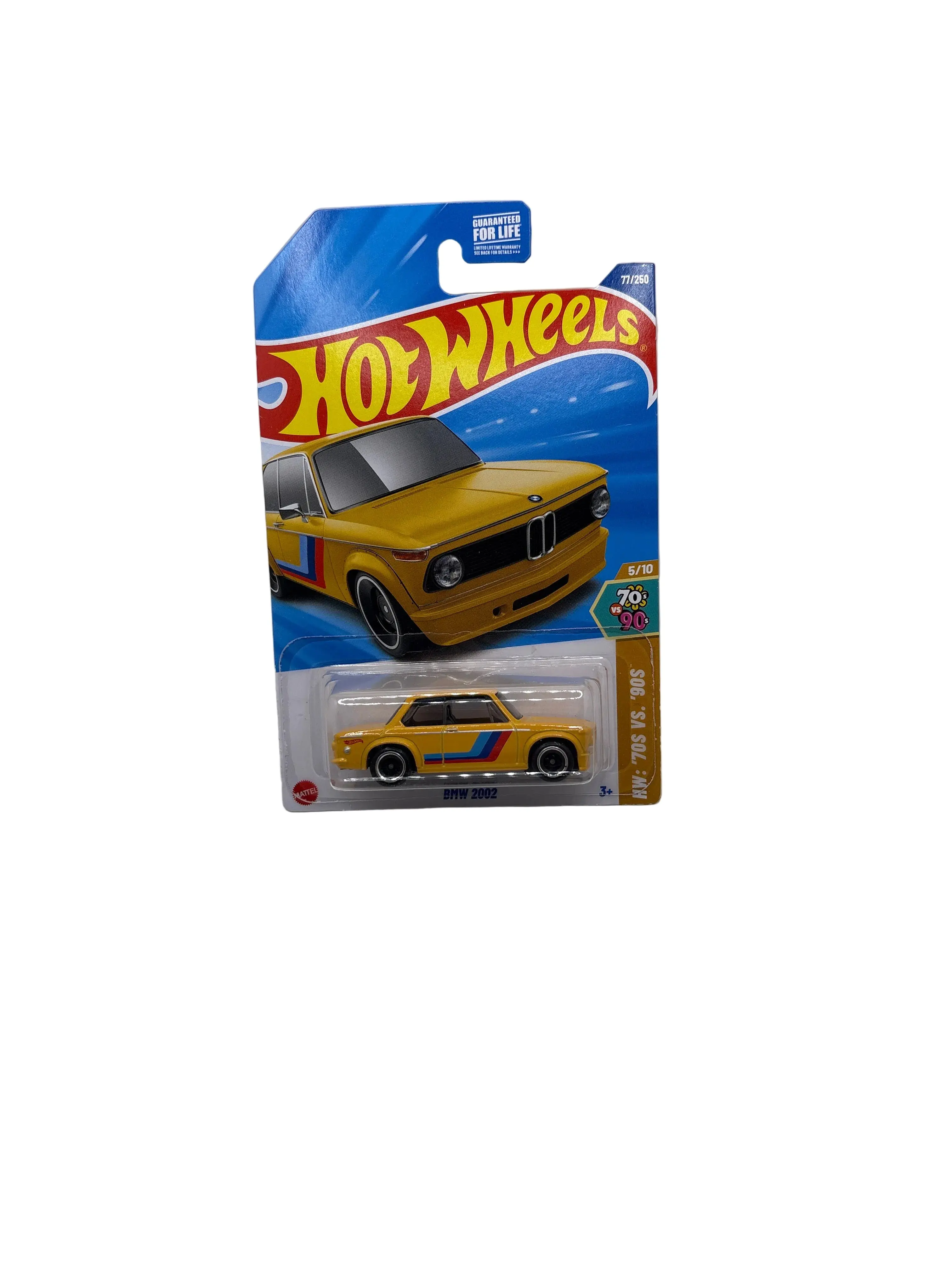 Hot Wheels BMW 2002 Diecast yellow