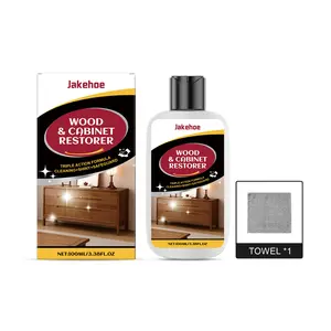 Wood Furniture Scratch Care Agent, Gentle Wood Cleaner & Polishing Restorer, Mild Detergent & Protective Coating for Wooden Table Cabinet Floor Cream Lightweight Firming