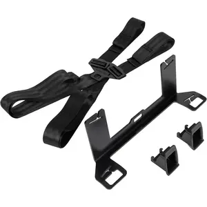Universal Child Seat Anchor Kit Safe Cars Seat Mount Bracket Universal ISOFIX Latch Interface Bracket Steel Latch for Most Cars, SUVs, MPVs, Increased Steel Strength, 330*73*115mm