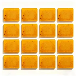 16-Pack Handmade Turmeric face Soap Lemon & Kojic Acid Formula Dual-Use Bath Facial body deep Cleansing Bar Intensely Moisturizes Deeply Cleanses Skin gentle moisturizing